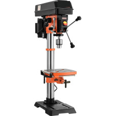 Tischbohrmaschine, 12-Zoll-Tischbohrmaschine mit variabler Geschwindigkeit, Tischbohrmaschine aus Gusseisen, Arbeitstisch mit Arbeitslicht, Tischbohrmaschine,für Haus, Garten, Heimwerker