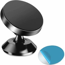 123TAPISAUTO Magnetische Handyhalterung für Auto, 360 Grad drehbar, Befestigung mit starken Magneten für iPhone, Samsung, Huawei und GPS