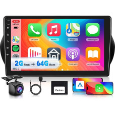 2G + 64G Android 13 automobilinis radijas 2 DIN, skirtas Fiat Fiorino/Qubo/Citroen Nemo/Peugeot Bipper 2008-2017