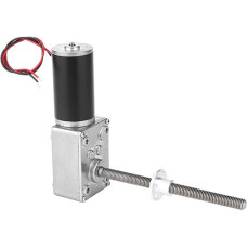 DC-Zahnradmotor, ultra-projetischer Elektromotor mit 8 mm Flanschmontageschraubenwelle, Stahl Zahnräder für Autosfensterregler, Industriemaschinen (Geschwindigkeitsreduzierungsverhältnis 31)