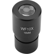 Eyepiece Microscope Wf10x Dm-r001 16 mm Wide Angle for Biological Microscope - Mounting 23.2 mm with Scale 0.1 mm, 50% Larger View