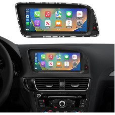 Ninetom Car Radio 8.9 Inch Touch Screen with Wireless Carplay and Android Car for 2009-2017 Audi Q5 with 2G MMI System, Support Mirrorlink, Camera, Navigation