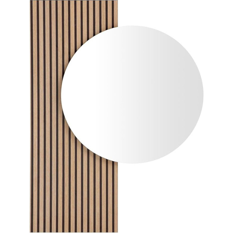 Schildmeyer Loft Mirror 701937 Acoustic Panel Look, 79.5 x 3 x 109 cm
