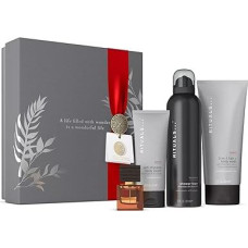 RITUALS Gift Box Homme, Medium | Dovanų rinkinys vyrams su asmens higienos priemonėmis | Produktai su bambuku, mėtomis ir kedro mediena | Stimuliuojančios savybės