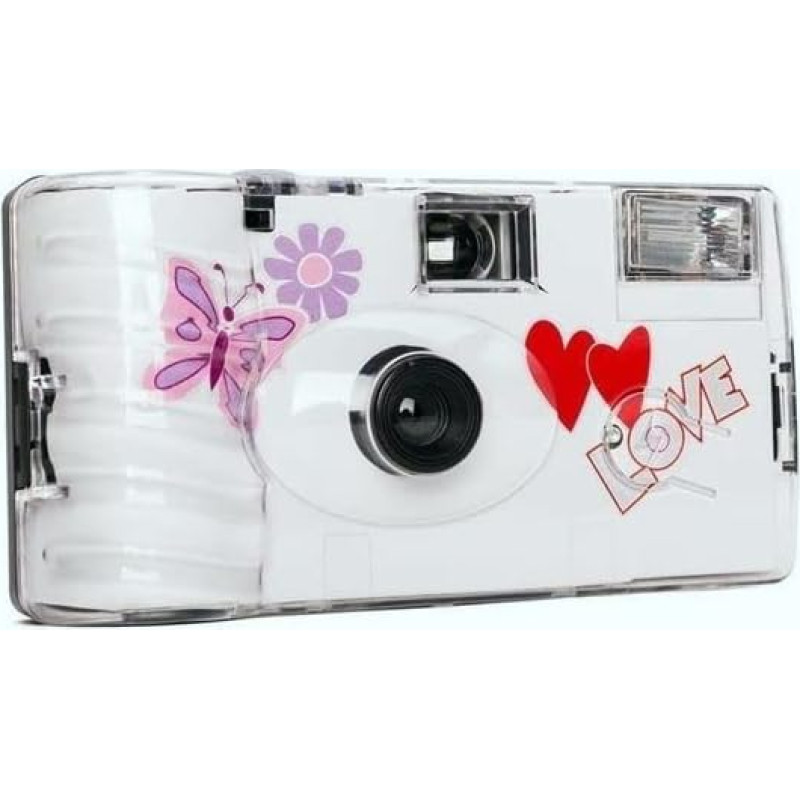 Vienkartinis fotoaparatas Vestuvių drugelis 400 27