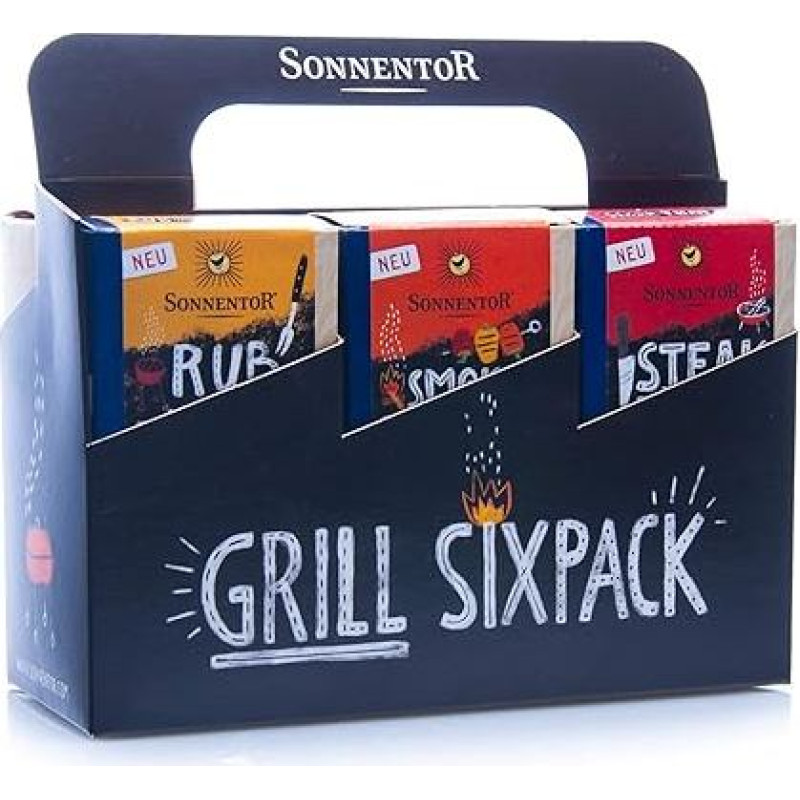 Sonnentor Bbq Herbs Six Pack, 1 Unit