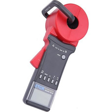Stromzange, ETCR2100C+ Klemme am Bodenwiderstandstestermesser 0,01~1200 Ohm mit Datenspeicherfunktion Alarmsystem