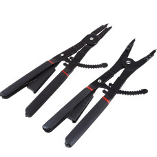 Circlip Pliers, 16 Inch Universal Circlip Pliers, Tool Set, Retaining Ring with Replacement Tips for Automotive, Mower