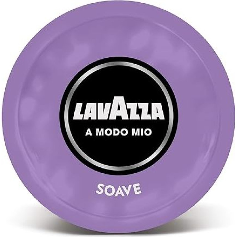 Lavazza, A Modo Mio Soave 256 kavos kapsulės lengvai ir elegantiškai espreso kavai su gėlių aromatu, 100 % arabica, intensyvumas 5/13, vidutinio skrudinimo, 16 pakuočių po 16 vnt.