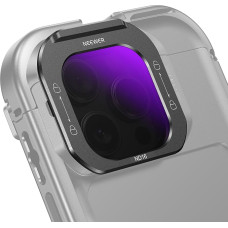NEEWER ND16 objektyvo filtras mobiliajam telefonui, greito atleidimo daugiasluoksnis dengtas optinis HD stiklas, neutralaus tankio ND filtras, suderinamas su 