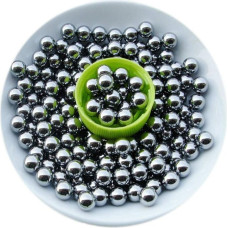 Preciziniai guolių plieno rutuliukai su dideliu kietumu, skirti mašinoms, plieniniai rutuliukai, rutuliukai, 29 mm - 50 mm, -55 mm² grūdėtumo