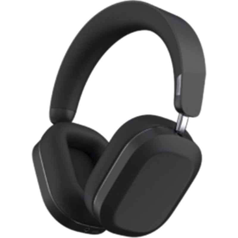 Defunc Mondo by Over-Ear Wireless Headphones with Optional Cable, 45 Hours Active Playtime, Bluetooth, Dual ENC Microphones and Drivers, Black