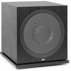 ELAC Debut Subwoofer SUB 3030, aktyver Lautsprecher für die Musikwiedergabe über Stereo-Anlage, Tiefe Bässe Dank leistungsstarkem Verstärker, inkl. App-Steuerung, 1000 W, Schwarz dekor