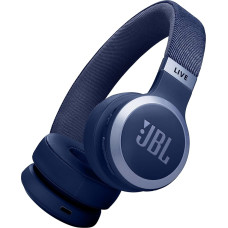 JBL Live 670 NC - Bluetooth On-Ear Headphones with Adaptive Noise Cancelling - Wireless Earbuds with JBL Signature Sound and Voice Assistant - Long Music Enjoyment for up to 65 Hours - Blue