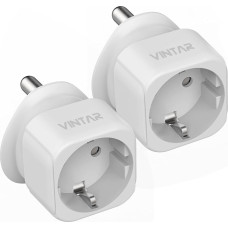 VINTAR 2PC Germany to South Africa Travel Adapter, South Africa Outlet Adapter, EU to South Africa Travel Adapter for South Africa, Mozambique, Bhutan, Namibia, Botswana Travel Adapter Type M