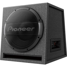 Pioneer TS-WX1210AH Active Subwoofer, Powerful Housing Subwoofer with 1500 W Maximum Power, 30 cm Subwoofer in MDF Housing, Impp Membrane, Black, Input Rated Power 600 W