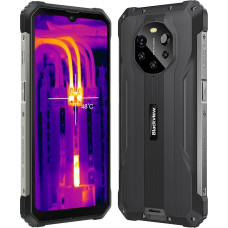 Blackview 5G Thermal Imaging Camera Outdoor Smartphone Without Contract BL8800 PRO, 50MP Quad Camera, Dimensity 700 8GB + 128GB, 6.58 Inch FHD+, 8380 mAh Battery 33 W Quick Charge, IP68 Robust Mobile