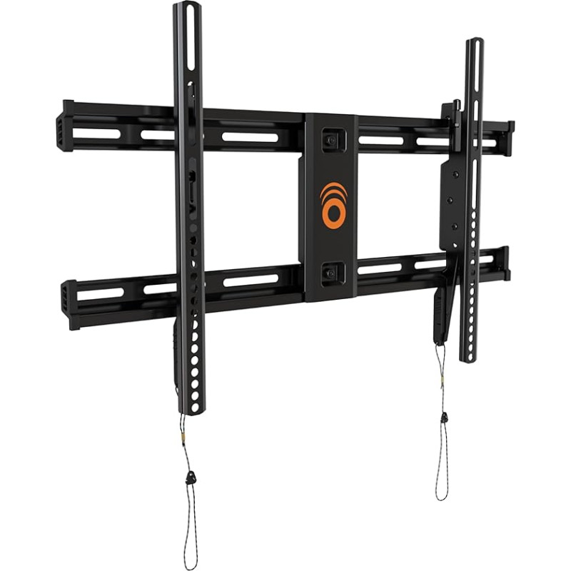 ECHOGEAR TV Wall Mount for TVs up to 85 Inches - Holds Your TV Only 2.25 Inches from the Wall - Quick Installation with Template and Leveling After Mounting