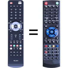 Replacement Remote Control for Clarke Tech C-Tech HD4100 HD5000 HD5100-C Set Top Box