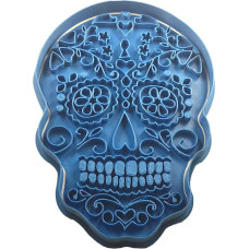 Cuticuter calavmexicana Large 2 Cookie Cutters, Blue, 8 x 7 x 1.5 cm