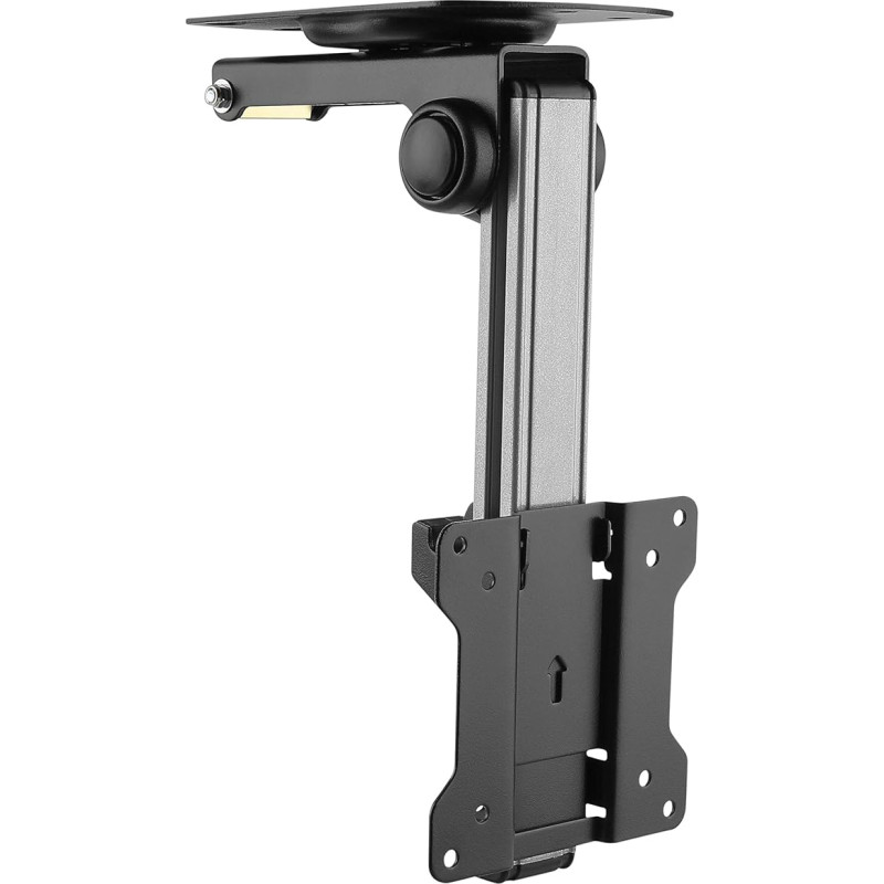 Ricoo TV ceiling mount, D0111 VESA 100 x 100 cm Silver/Black