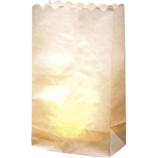 Folia Bringmann Paper Lanterns 19 x 11.5 x 7 cm, 11924 5 x 5 x Christmas Tree, Plain (Pack of 10)