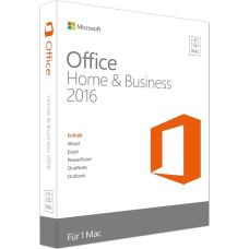 Microsoft Office Mac Home and Business 2016 (Product Key Card ohne Datenträger)