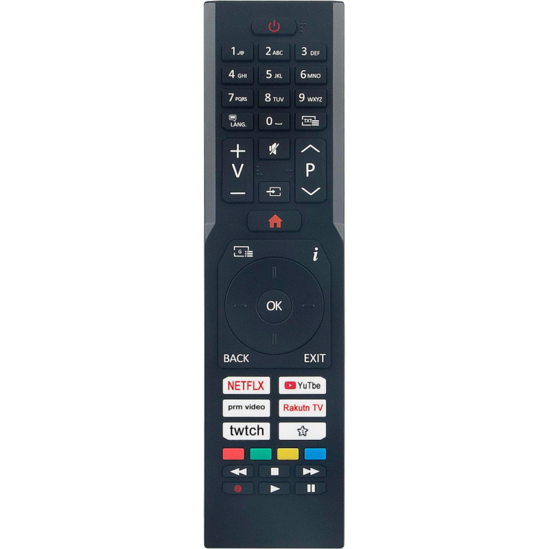 AULCMEET RM-C3604 Remote Control Replacement for JVC LED TV LT-32VAF3001 LT-40VF3001 LT-50K8100(A) LT-43VU8156 LT-55VU3101 LT-58VU6255 LT-43VU2255 L T-43VUUT2201