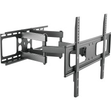 SCHWAIGER 9437 TV Wall Mount 37 - 86 Inch TV Mount Tiltable Tiltable Max. 50 kg Max. VESA Standard 600 x 400 Black Includes Mounting Accessories