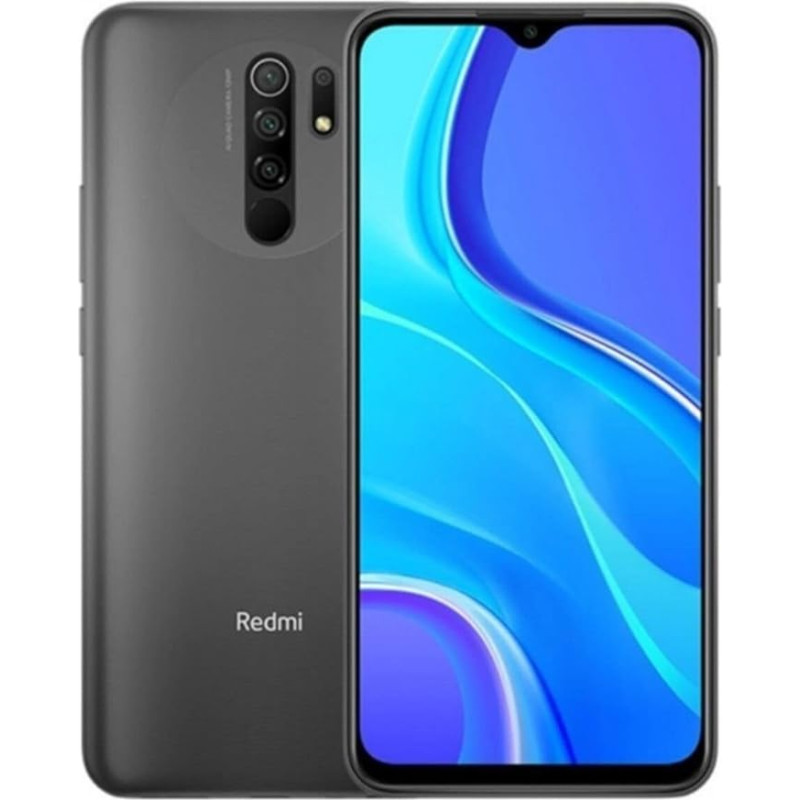 Xiaomi 9 Smartphone Camera 6.53 Inch Full HD + 5020 mAh Screen (Carbon Grey, 4 GB + 64 GB), 6941059645856, Grey