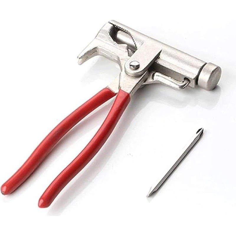 QZLNONTK 10-in-1-Multifunktionshammer-Werkzeugset – vielseitige Wartungswerkzeuge for die Möbelreparatur, Schraubendreher, Nagelpistole, Rohrzange und Schraubenschlüssel