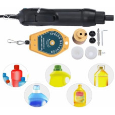 TAPMING butelių sandarinimo mašina Tinka 10-30 mm/0,39-1,18 colio skersmens apvaliems dangteliams Sukimosi greitis 900 aps/min 23,5 x 4,2 cm