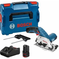 Bosch Professional Cordless circular saw GKS 12 V-26 (2 x 3 Ah battery, 12 V, Sägeblattbohrungs diameter: 15 mm, L-BOXX)