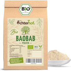 Ekologiški baobabų milteliai | 1000 g | Baobabų vaisių milteliai | 100 % gryni baobabų milteliai | dribsniams, kokteiliams, jogurtui, salotų padažams ar desertams | iš Achterhof