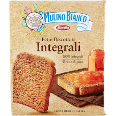 3 x Mulino Bianco fat biscottate volkoren 315 g viso grūdo džiūvėsių iš Italijos
