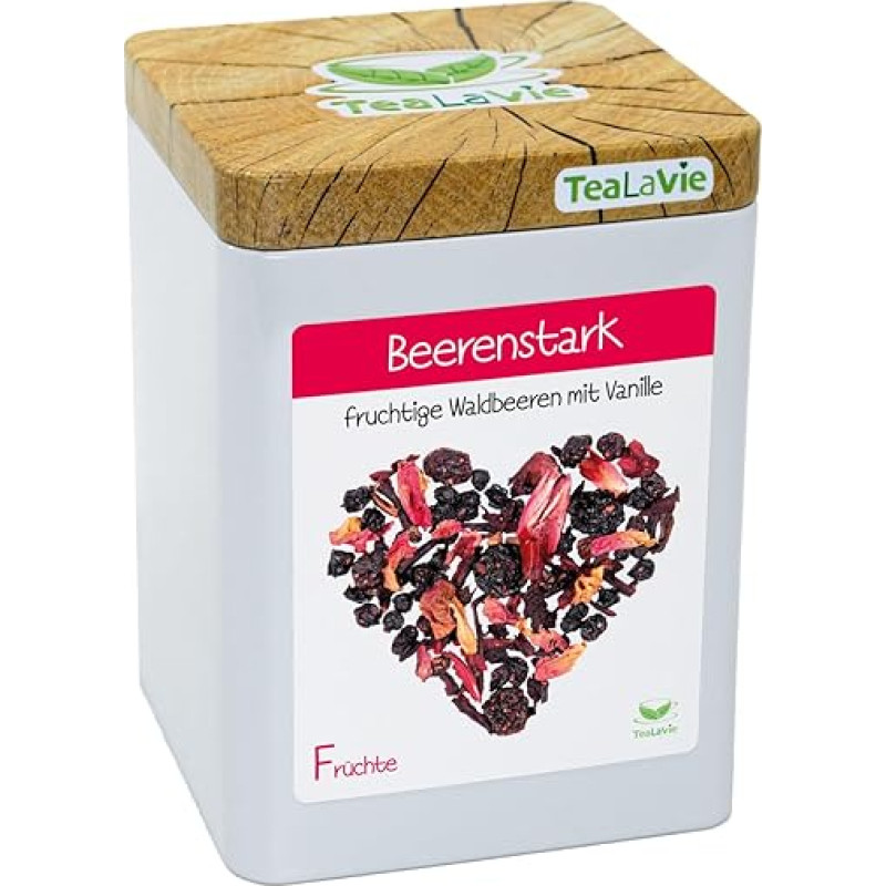 TeaLaVie - Vaisinės miško uogos su vanile (100g) Uogų krakmolas - vaisinė arbata