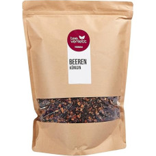 teeverliebt - Loose Fruit Tea Berry Queen 1000 g I Fruit Tea Loose I Delicious Composition of Tea Mix with Raspberries Strawberries Blackberries I High-Quality Loose Tea 1 kg