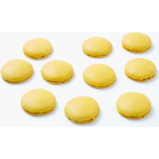 sweetART Germany Macaroons Yellow 48 Pieces Already Baked to Fill Yourself