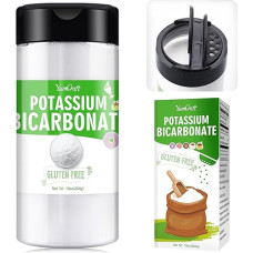 10 oz Potassium Bicarbonate, 100% Pure Potassium Bicarbonate, Powder for Plants, Cakes, Winery, Sourdough, Food Grade Natural Baking Soda for Baking, Snacks, Biscuits