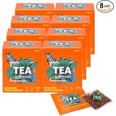 Tchibo Tea by Tchibo Tea Orange Caramel Rooibo vaisių apelsinų ir saldžios karamelės skonio arbata - laikymo pakuotė, 
