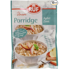RUF Porridge Apple Cinnamon Pack of 13 (13 x 65 g)