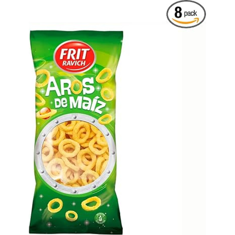 FRIT RAVICH Maisringe 120 g 8er-Packung