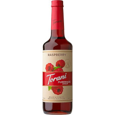 Torani - Puremade Syrup - Raspberry (750 ml), Beverage & Coffee Syrup, exclusively with cane sugar and natural flavours