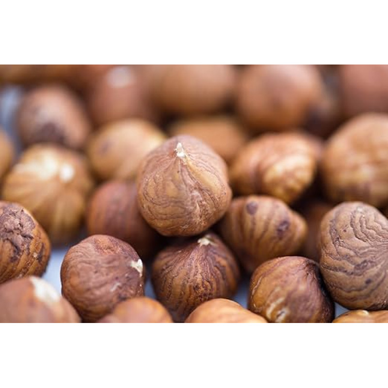 5 kg Natural Hazelnuts, Natural & Untreated, Round Romans, Untreated