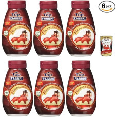 Fabbri Topping Sauce Frutti di Bosco, Berries for Ice Cream, Desserts and Coffee, 6 x 225 g, Gluten-Free Ready-to-Use Sauce + Italian Gourmet Polpa 400 g