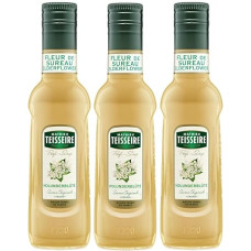 Mathieu Teisseire Drinks Syrup Elderflower 0.25 L Cocktails (Pack of 3)
