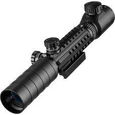 ACEXIER 3-9x32 medžioklinio šautuvo optinis taikiklis su raudonu/žaliu tašku ir apšviestu skydeliu Optika Taktiniai snaiperio optiniai taikikliai su 22 mm skersmens pneumatiniam šautuvui