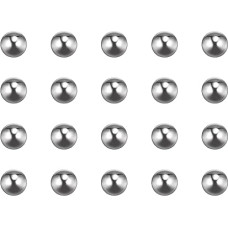 300 vienetų plieninių rutulinių guolių guolių 5 mm 201 nerūdijančio plieno G200 tikslumo