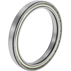 X AUTOHAUX 6815ZZ Rillenkugellager, P5, 75 x 95 x 10 mm, geschmiert, doppelte Metalldichtung, silberfarben, Roller, Skateboard-Rad