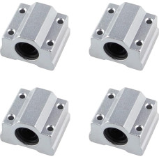 4-teiliger Linearführungslagerschieber, Kugellagerschieber, skirtas CNC, 3D-Drucker, DIY-Projekte(SCS25UU)